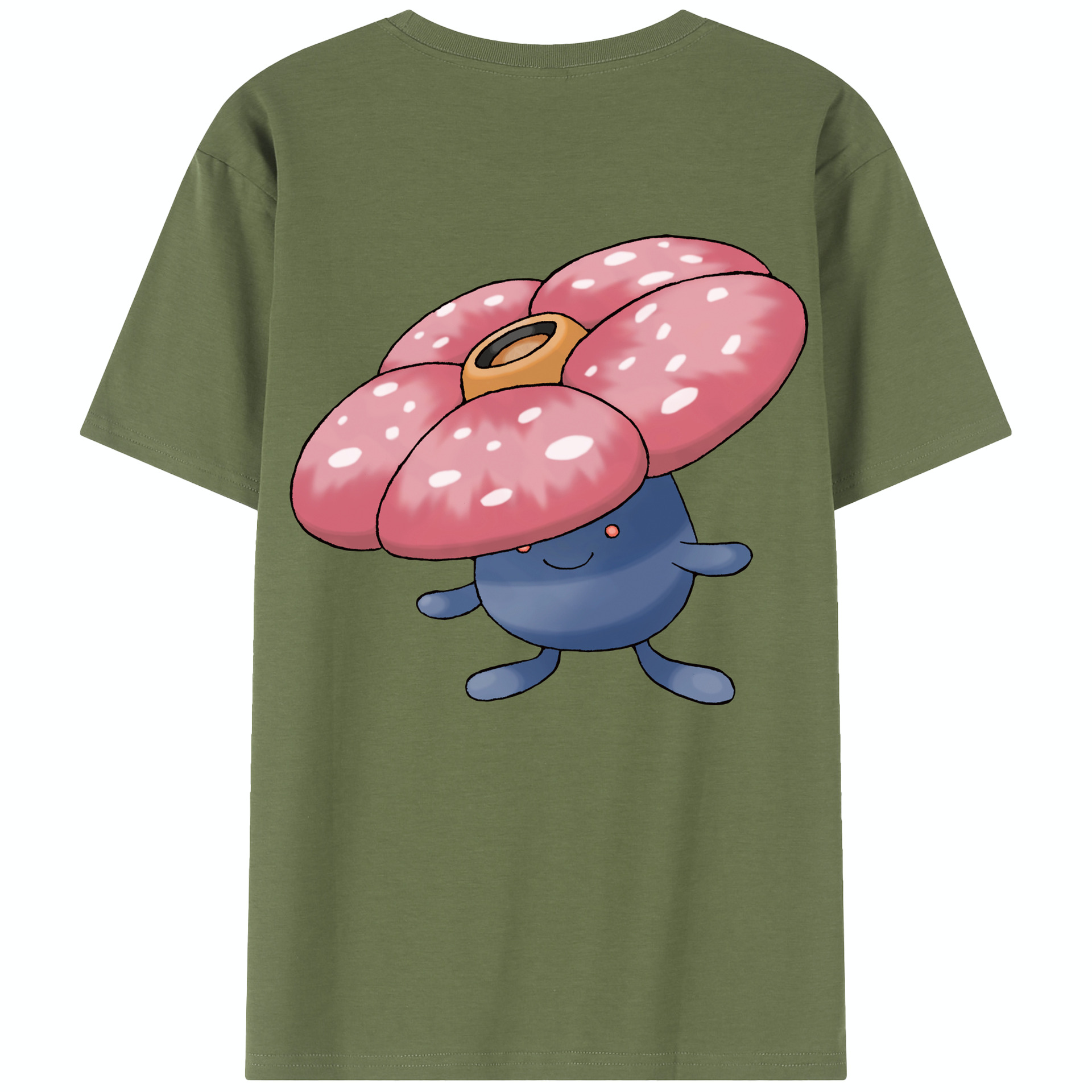 （画像用） ポケットモンスター Pokémon 綿100％半袖Tシャツ（背面プリント）